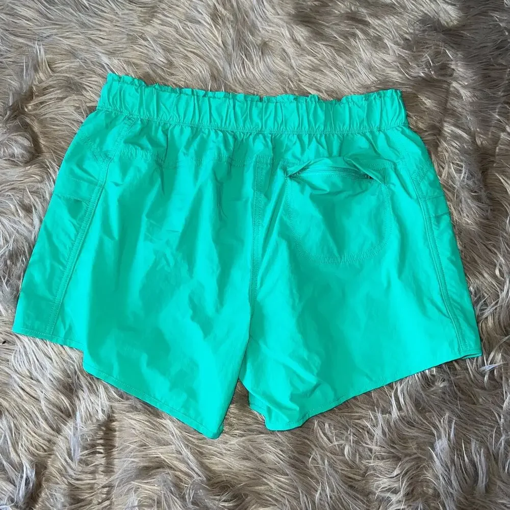 NWOT Free People Movement In the Wild Cargo Shorts Green size M - Picture 7 of 8
